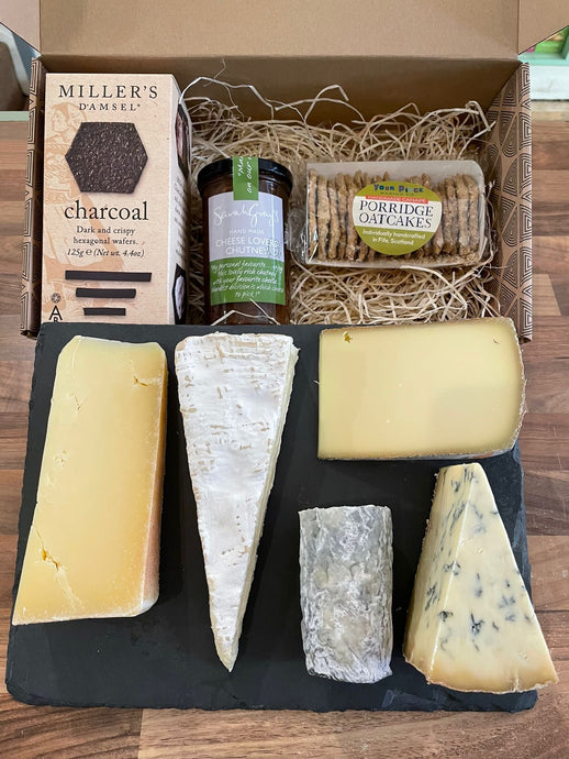 || Exclusive cheese boxes for collection from South Powrie this Christmas