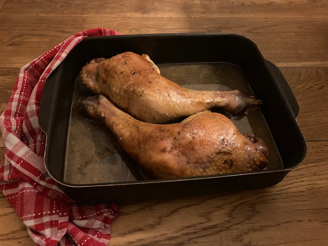 Bred to be Cool - KellyBronze turkey thighs