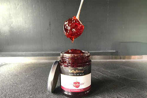 Sauce: Jules & Sharpie Hot Cranberry Jelly  