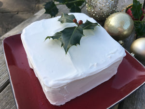 Silla Keyser Iced Rich Fruit Christmas Cake