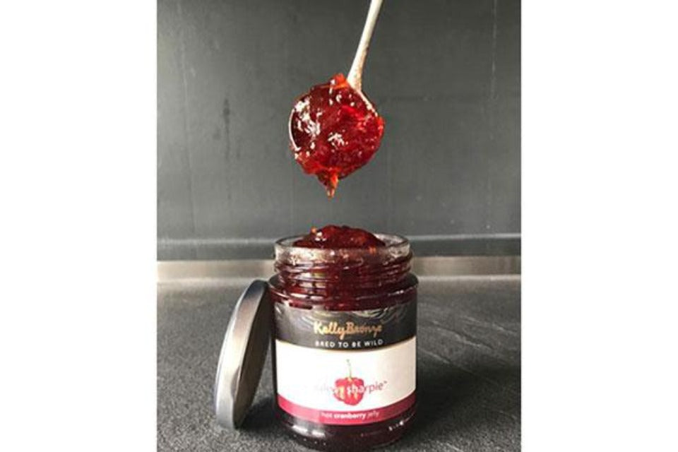 Sauce: Jules & Sharpie Hot Cranberry Jelly  